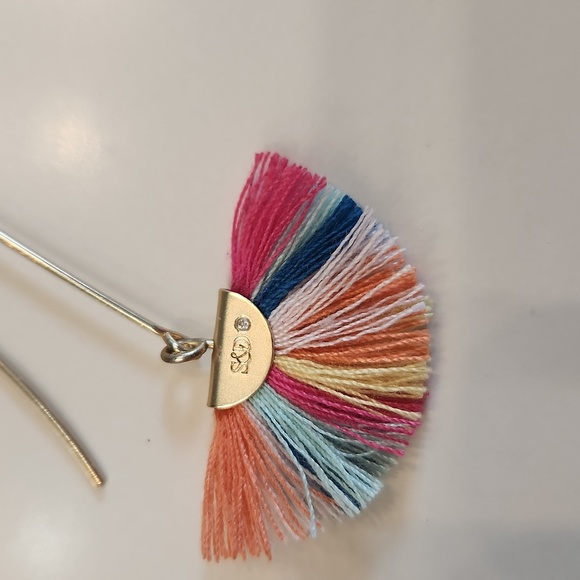 Stella & Dot Coco Fringe Earrings - Picture 4 of 6